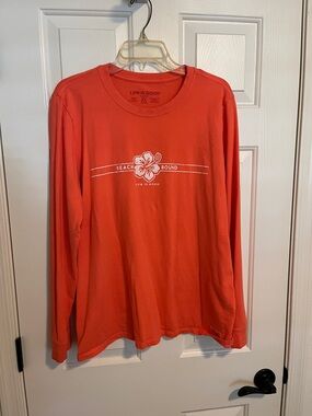 Life is Good LS Crusher Tee Beach Bound XL